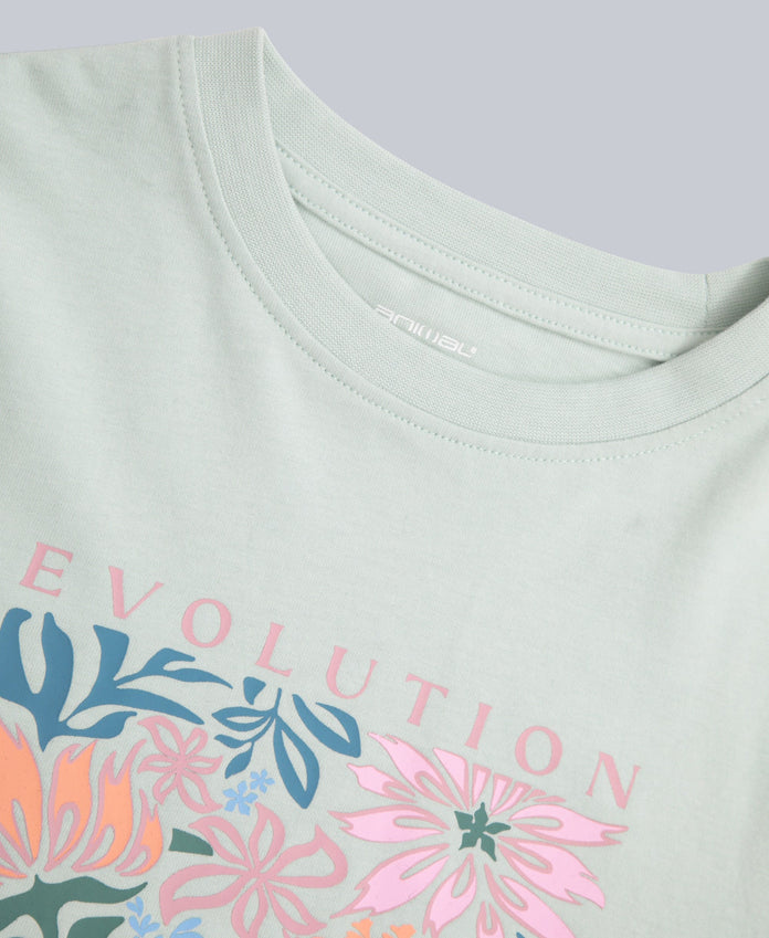 Marina Kids Graphic T-Shirt - Pale Green