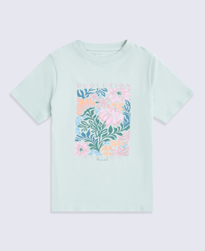 Marina Kids Graphic T-Shirt - Pale Green