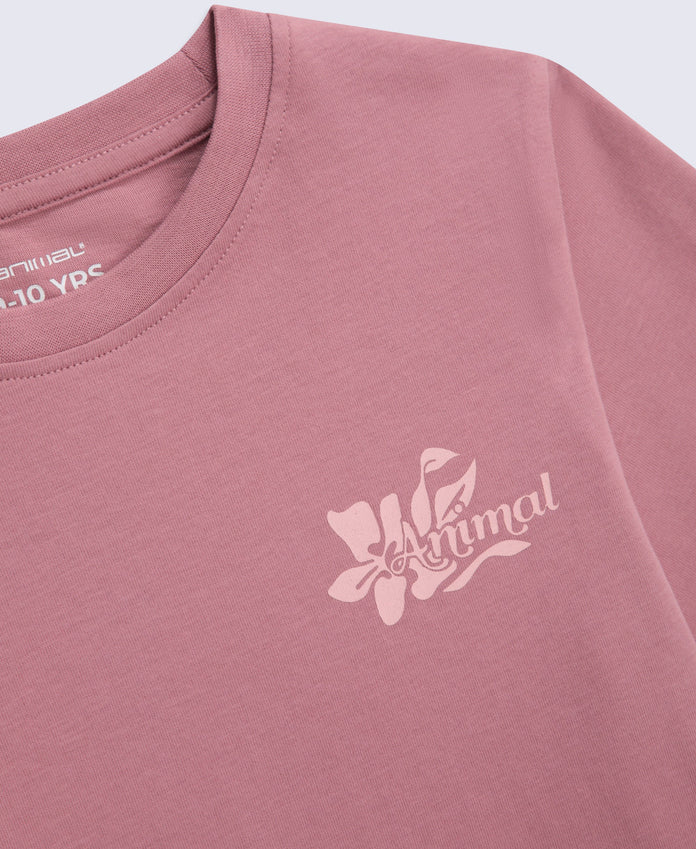 Marina Kids Graphic T-Shirt - Pink