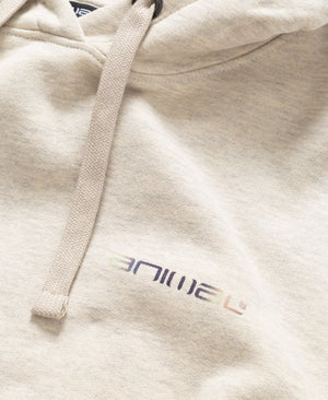 Maya Womens Logo Hoodie - Beige