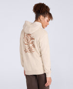Maya Womens Logo Hoodie - Off White