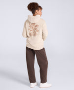 Maya Womens Logo Hoodie - Off White