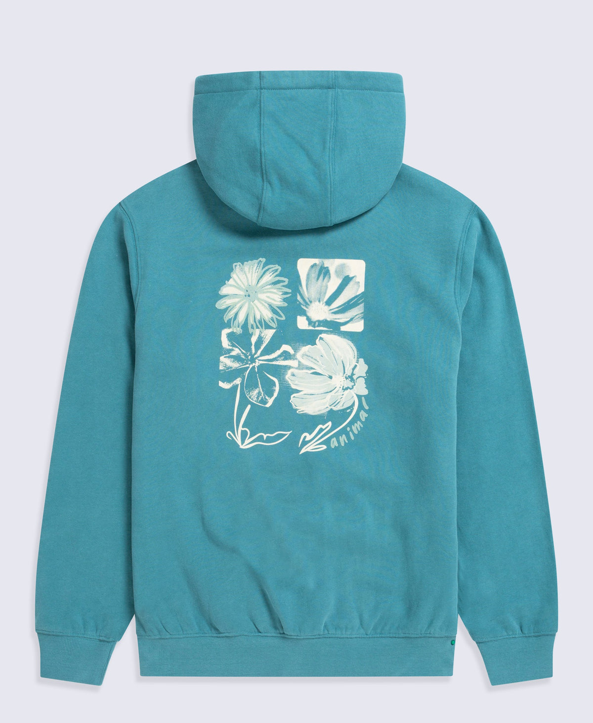 Maya Womens Logo Hoodie - Petrol