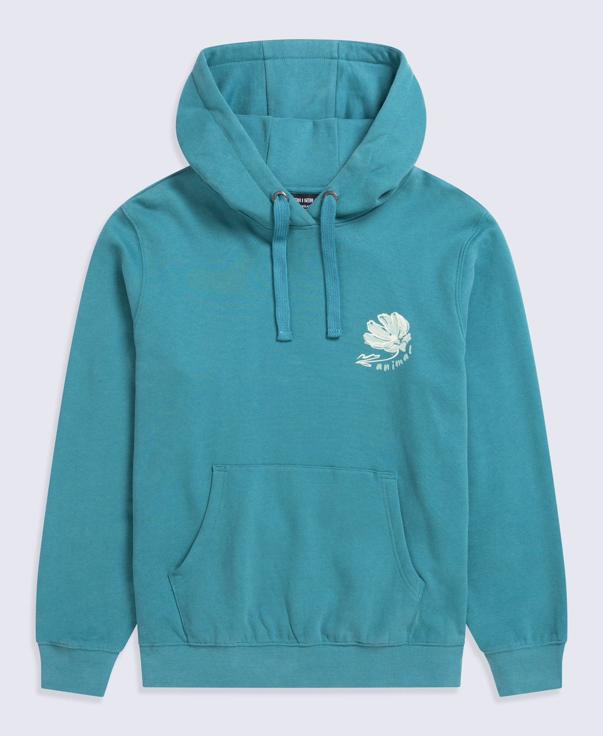 Maya Womens Logo Hoodie - Petrol