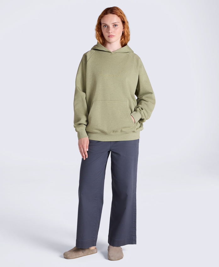 Kaya Womens Graphic Hoodie - Green