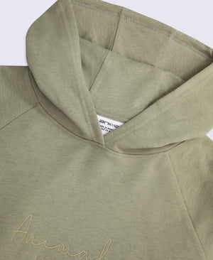 Kaya Womens Graphic Hoodie - Green