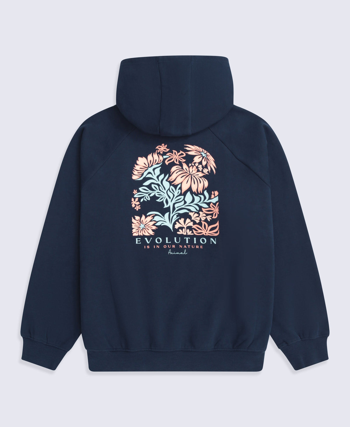 Kaya Womens Graphic Hoodie - Indigo