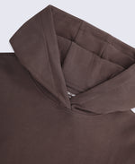 Idol Womens Drop Shoulder Hoodie - Brown