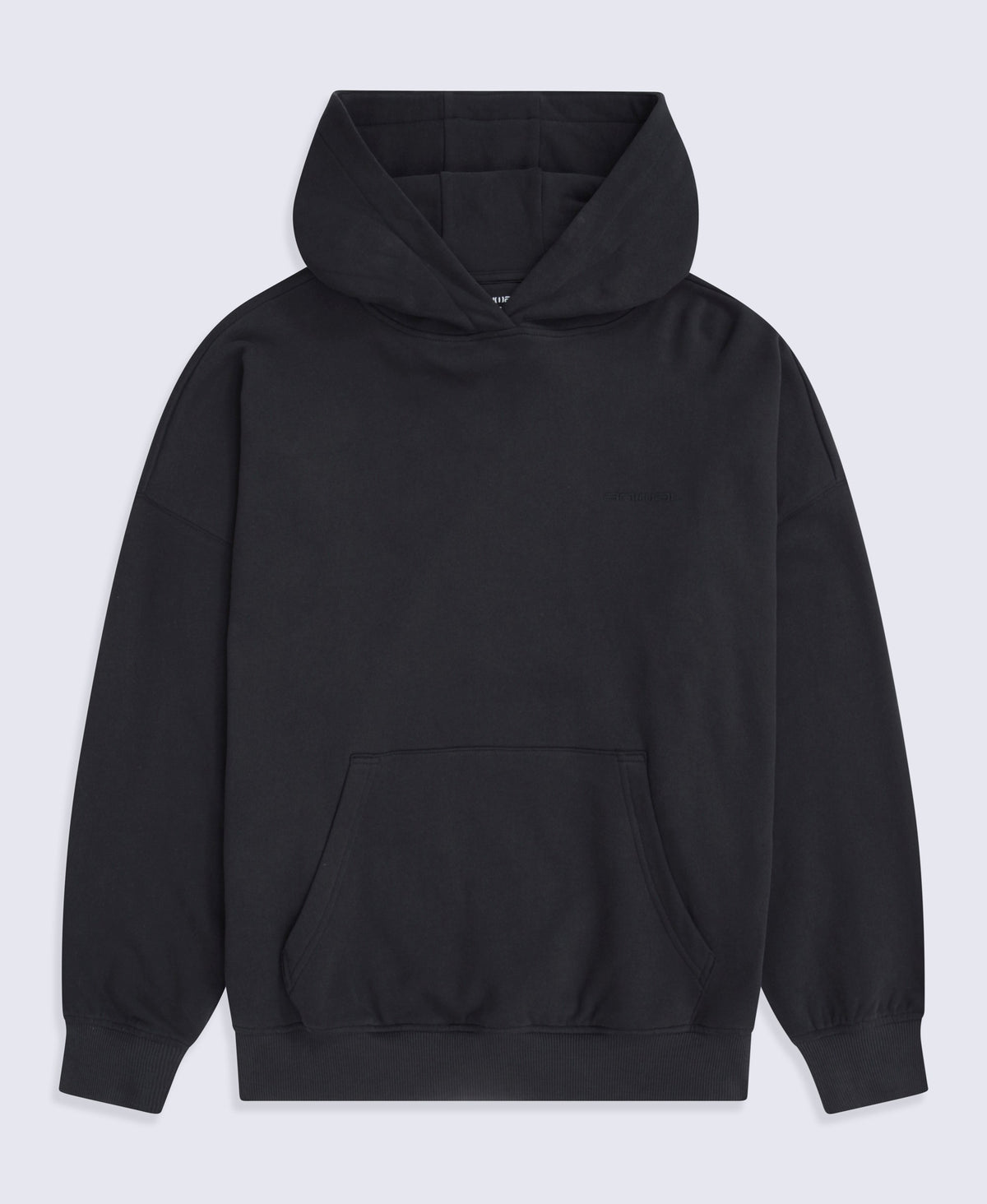 Idol Womens Drop Shoulder Hoodie - Jet Black
