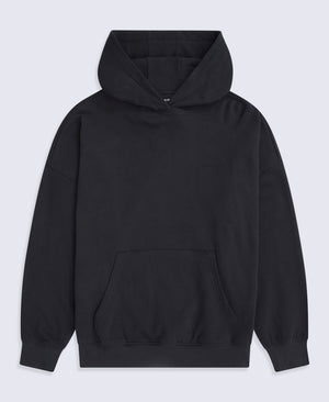 Idol Womens Drop Shoulder Hoodie - Jet Black