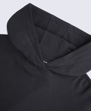 Idol Womens Drop Shoulder Hoodie - Jet Black