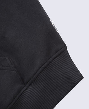 Idol Womens Drop Shoulder Hoodie - Jet Black
