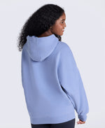 Idol Womens Drop Shoulder Hoodie - Pale Blue
