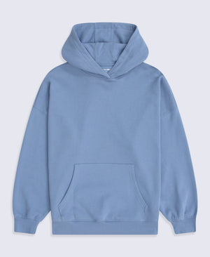 Idol Womens Drop Shoulder Hoodie - Pale Blue