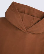 Idol Womens Drop Shoulder Hoodie - Rust