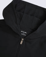 Idol Womens Zip Through Hoodie - Black