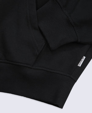 Idol Womens Zip Through Hoodie - Black