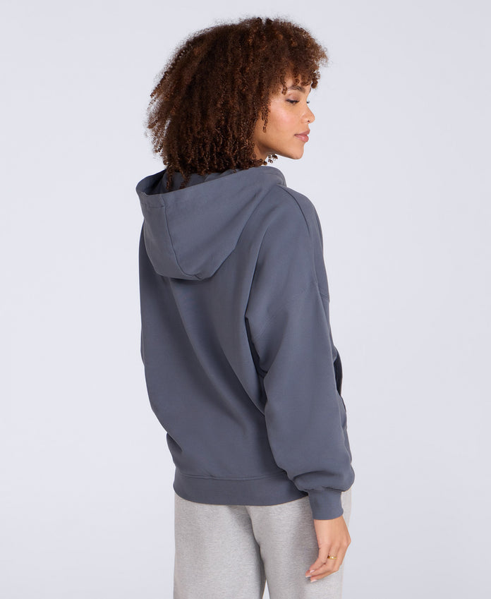 Idol Womens Zip Through Hoodie - Blue