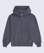 Idol Womens Zip Through Hoodie - Blue