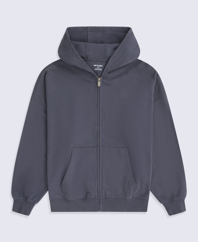 Idol Womens Zip Through Hoodie - Blue