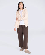 Idol Womens Zip Through Hoodie - Cream