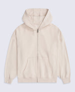 Idol Womens Zip Through Hoodie - Cream