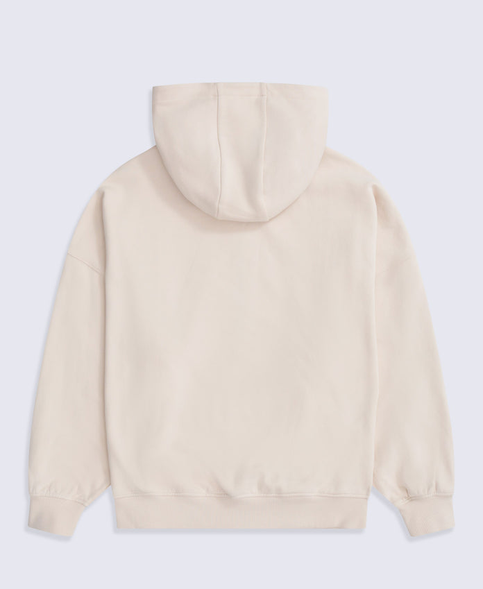 Idol Womens Zip Through Hoodie - Cream