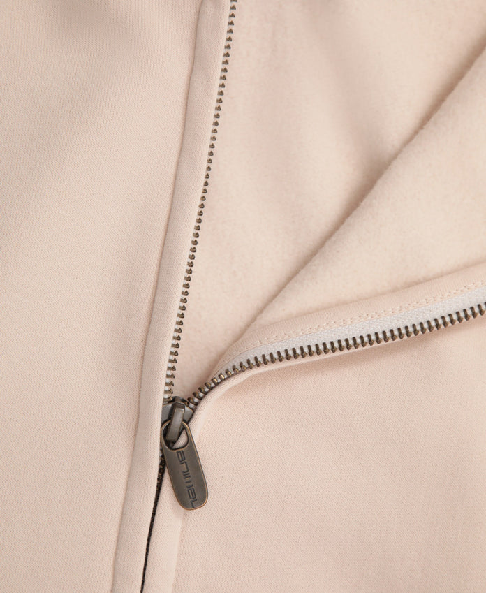 Idol Womens Zip Through Hoodie - Cream