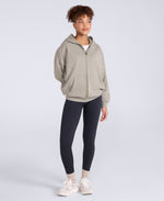 Idol Womens Zip Through Hoodie - Green