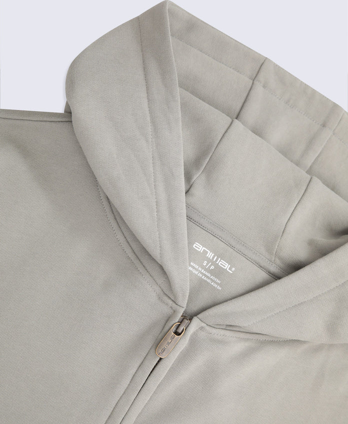 Idol Womens Zip Through Hoodie - Green