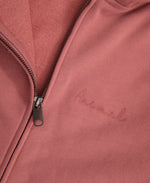 Maya Womens Graphic Zip Through Hoodie - Pale Pink