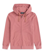 Maya Womens Graphic Zip Through Hoodie - Pale Pink