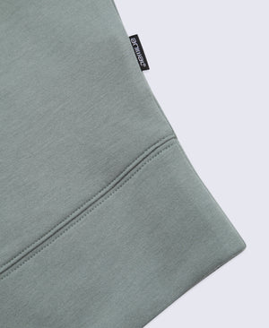 Active Womens Crop Sweatshirt - Pale Green