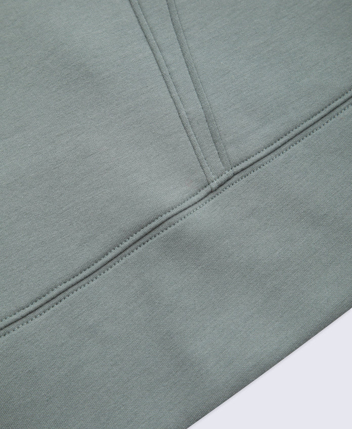 Active Womens Crop Sweatshirt - Pale Green