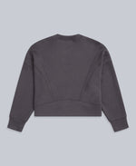 Active Womens Crop Sweatshirt - Taupe