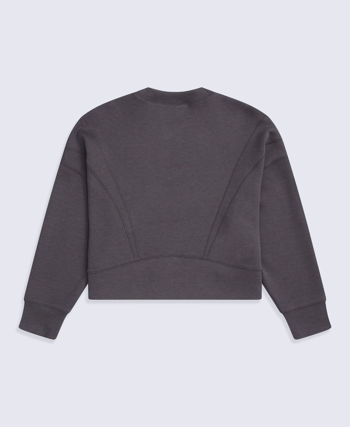Active Womens Crop Sweatshirt - Taupe