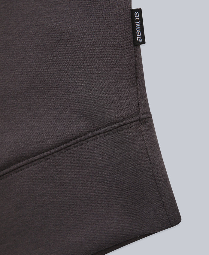 Active Womens Crop Sweatshirt - Taupe