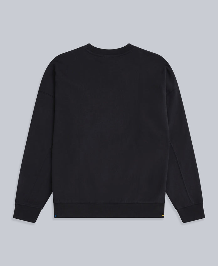 Dakota Womens Graphic Sweatshirt - Black