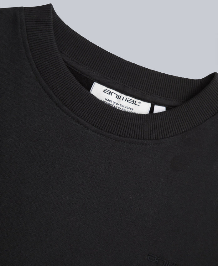 Dakota Womens Graphic Sweatshirt - Black