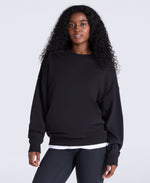Dakota Womens Graphic Sweatshirt - Black