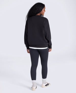 Dakota Womens Graphic Sweatshirt - Black