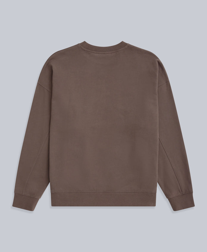 Dakota Womens Graphic Sweatshirt - Brown