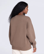 Dakota Womens Graphic Sweatshirt - Brown