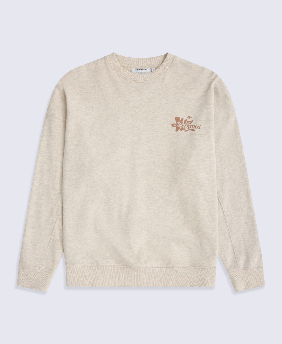 Dakota Womens Graphic Sweatshirt - Cream