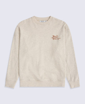 Dakota Womens Graphic Sweatshirt - Cream