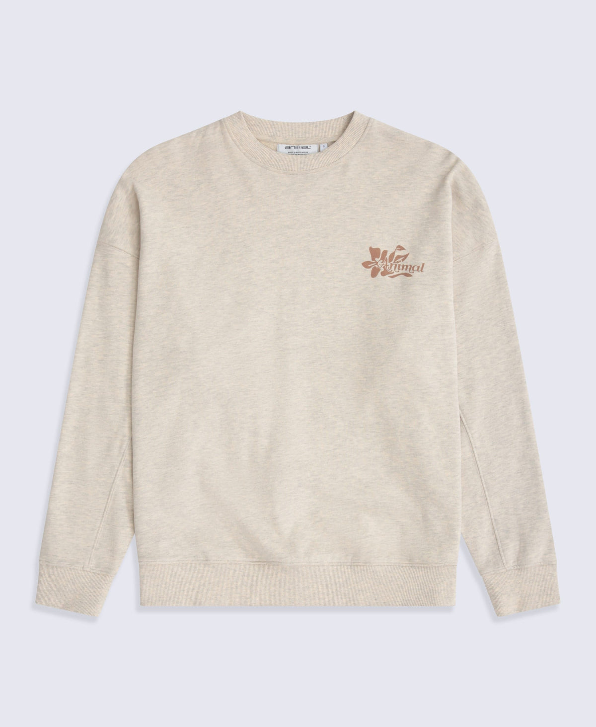 Dakota Womens Graphic Sweatshirt - Cream