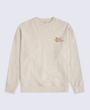 Dakota Womens Graphic Sweatshirt - Cream
