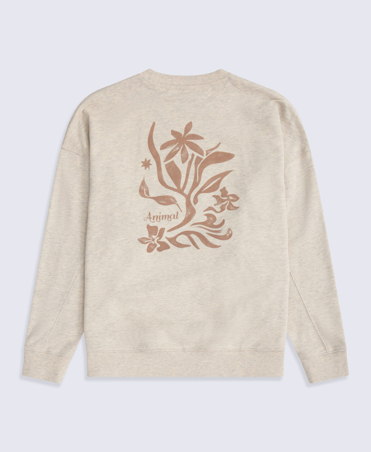 Dakota Womens Graphic Sweatshirt - Cream