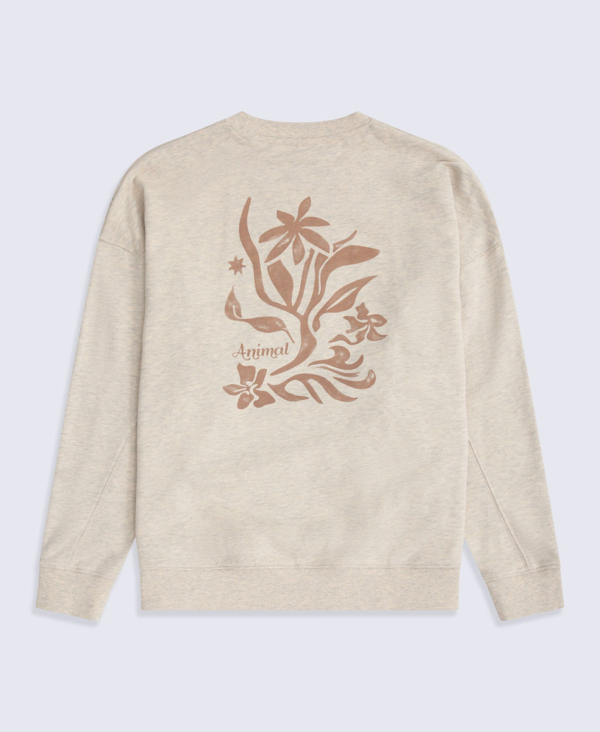Dakota Womens Graphic Sweatshirt - Cream