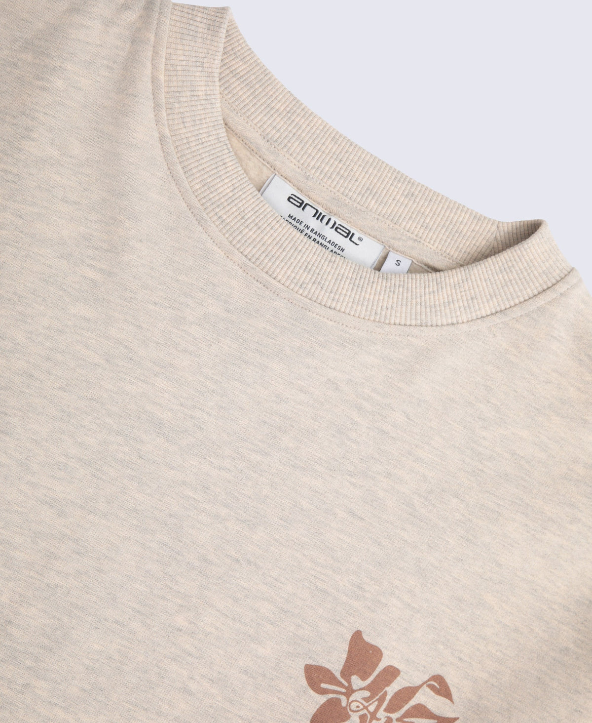 Dakota Womens Graphic Sweatshirt - Cream